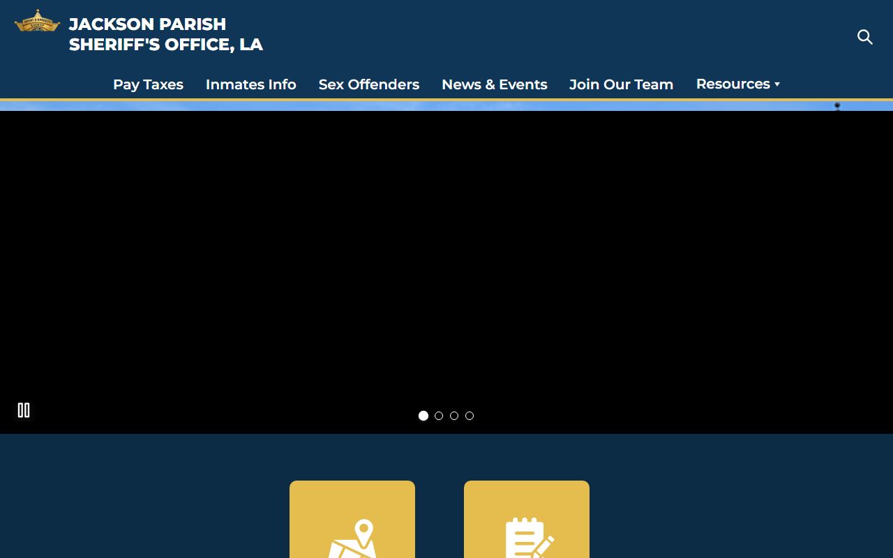 Jackson Parish County traffic court records Sheriff homepage